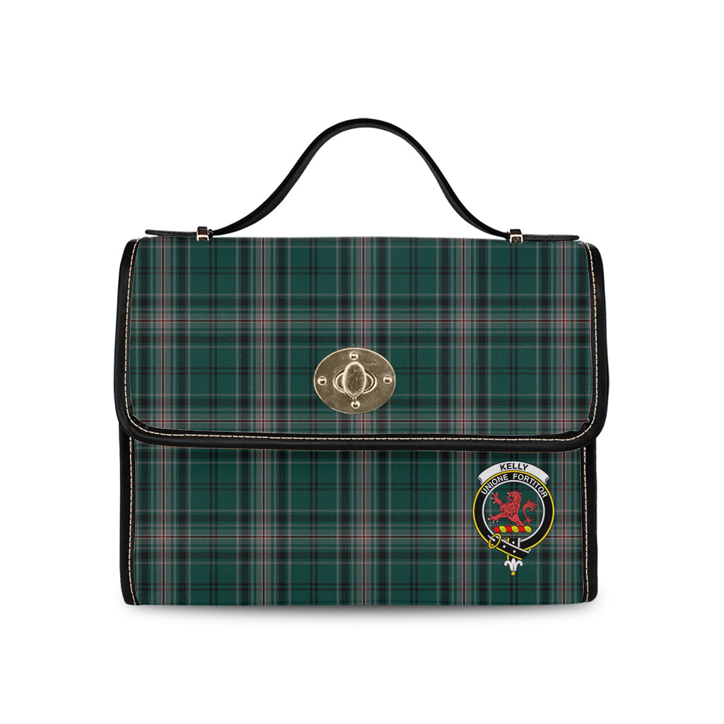 kelly-of-sleat-hunting-tartan-leather-strap-waterproof-canvas-bag-with-family-crest