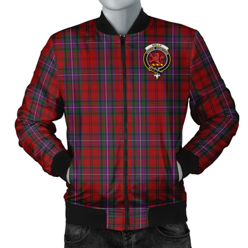kelly-of-sleat-red-tartan-bomber-jacket-with-family-crest