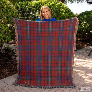 Kelly of Sleat Red Tartan Woven Blanket