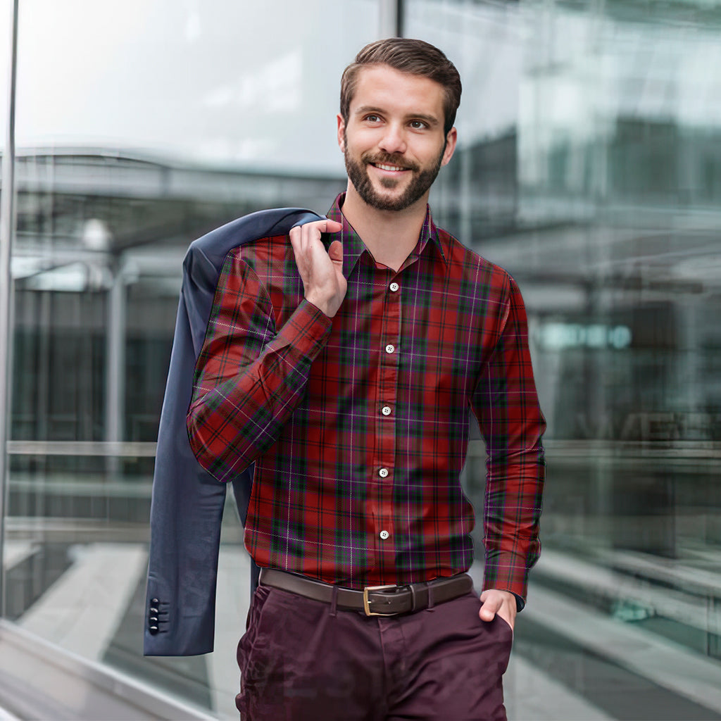 kelly-of-sleat-red-tartan-long-sleeve-button-up-shirt