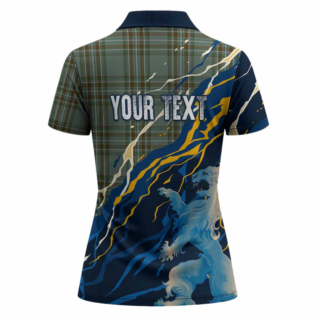 Kelly Scotland Tartan Women Polo Shirt WC2026 Football - We'll Be Coming