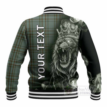 Kelly Tartan Baseball Jacket Roaring Lion Heritage