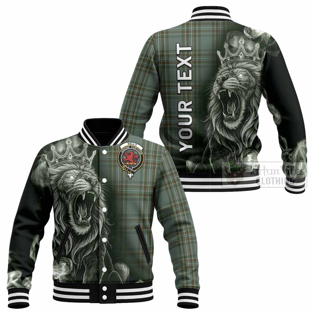 Kelly Tartan Baseball Jacket Roaring Lion Heritage
