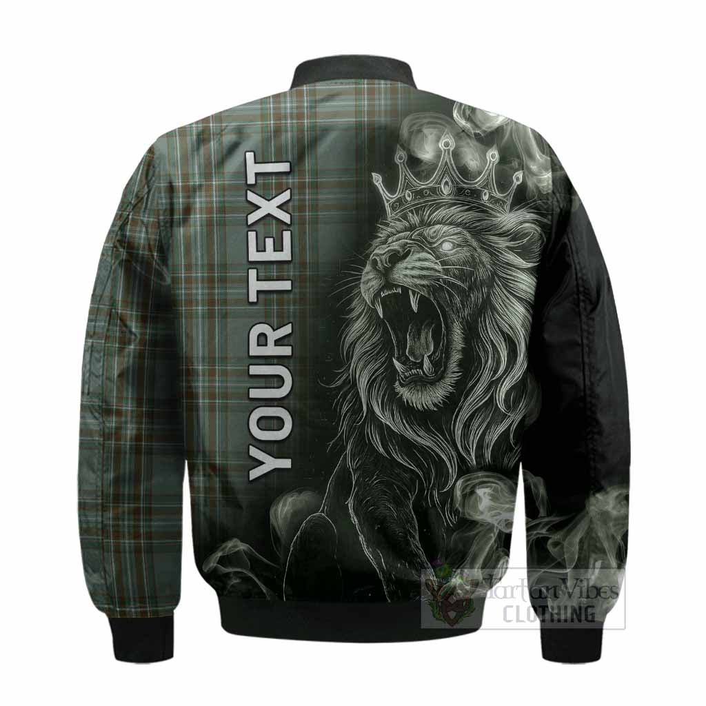 Kelly Tartan Bomber Jacket Roaring Lion Heritage