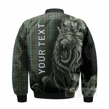 Kelly Tartan Bomber Jacket Roaring Lion Heritage