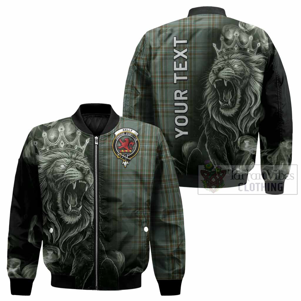 Kelly Tartan Bomber Jacket Roaring Lion Heritage