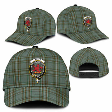 Kelly Tartan Classic Cap with Family Crest