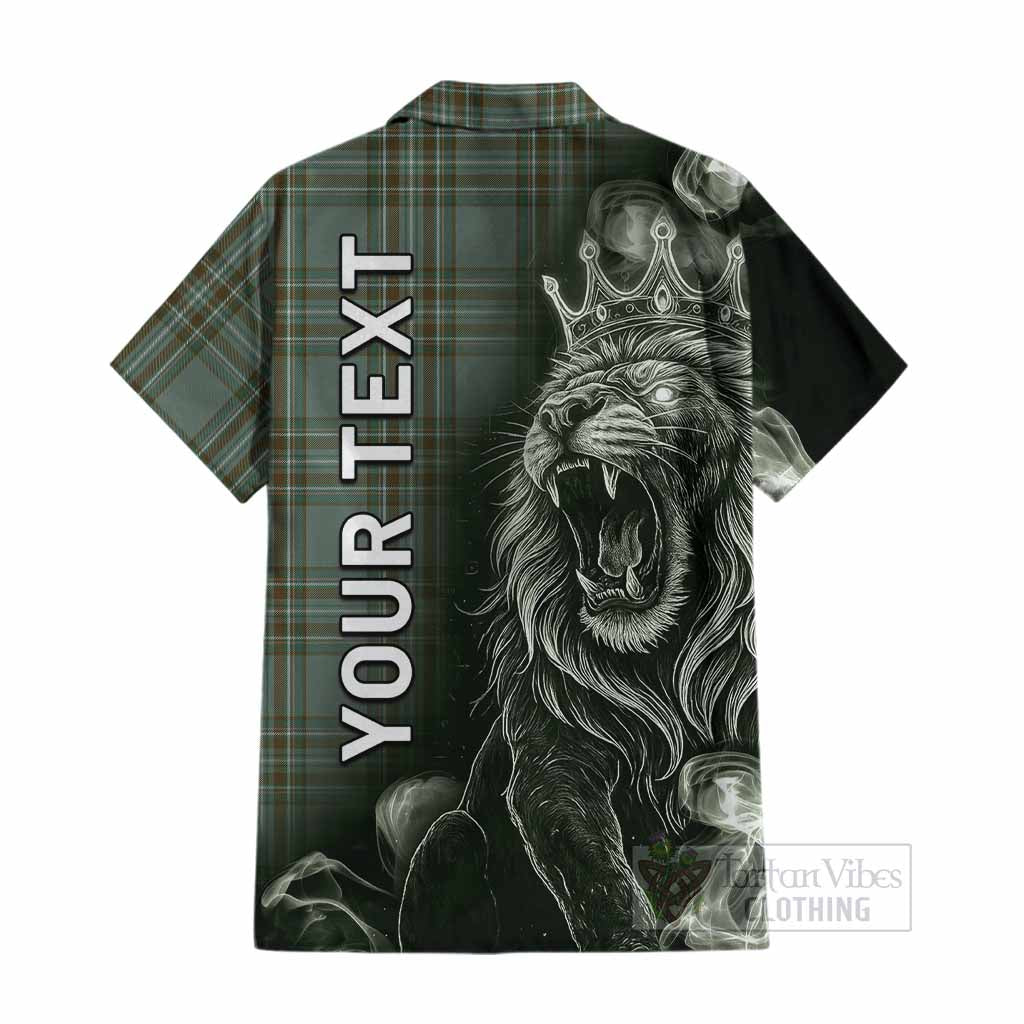 Kelly Tartan Cotton Hawaiian Shirt Roaring Lion Heritage