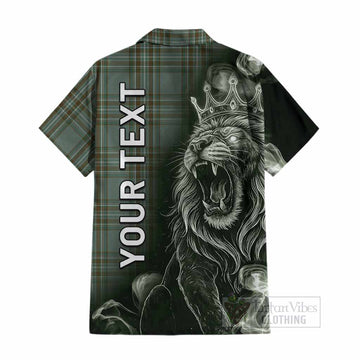 Kelly Tartan Cotton Hawaiian Shirt Roaring Lion Heritage