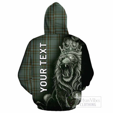 Kelly Tartan Cotton Hoodie Roaring Lion Heritage