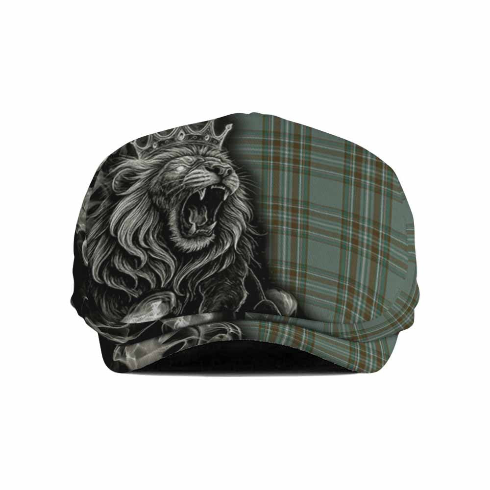 Kelly Tartan Flat Cap, Jeff Cap Roaring Lion Heritage