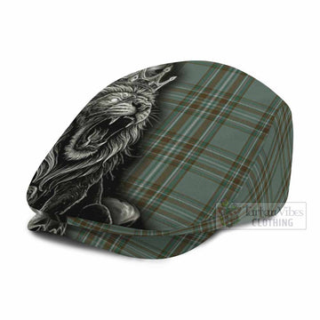 Kelly Tartan Flat Cap, Jeff Cap Roaring Lion Heritage