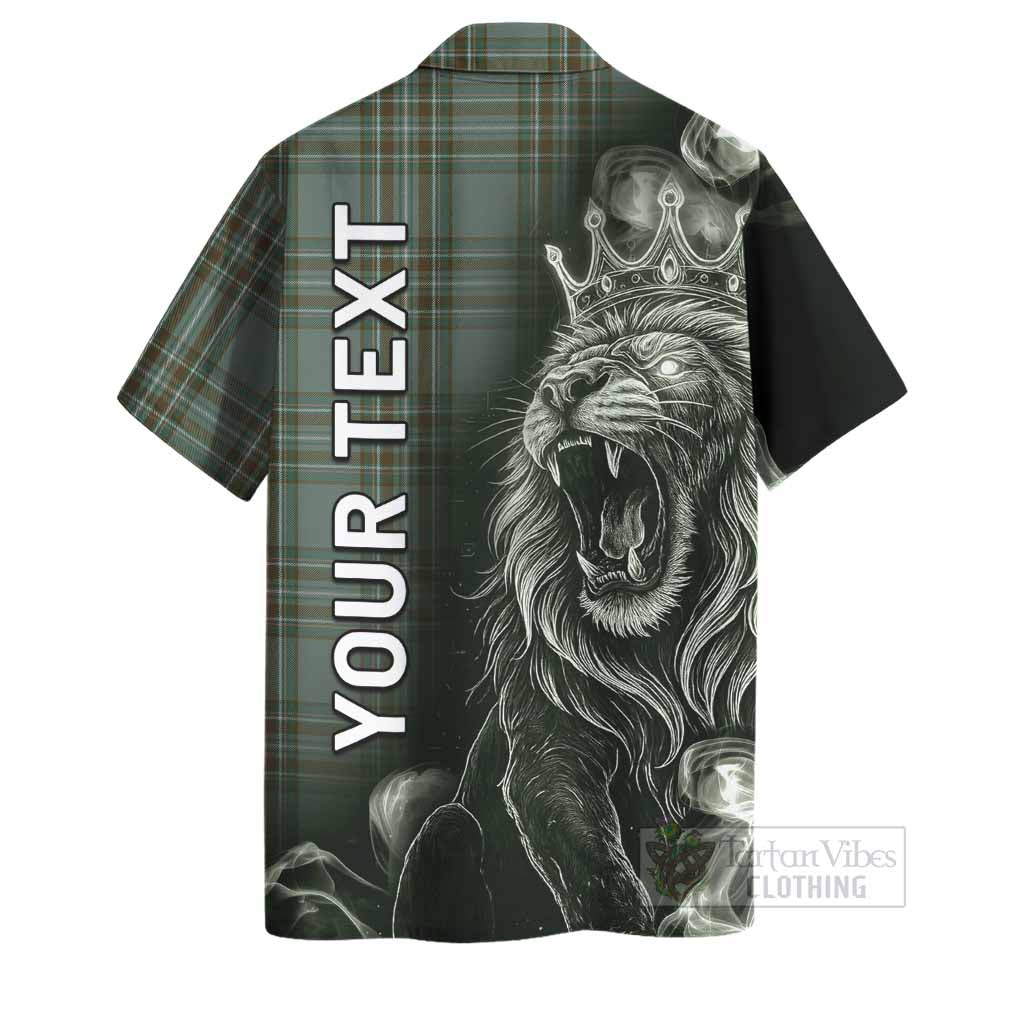 Kelly Tartan Hawaiian Shirt Roaring Lion Heritage