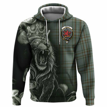 Kelly Tartan Hoodie Roaring Lion Heritage