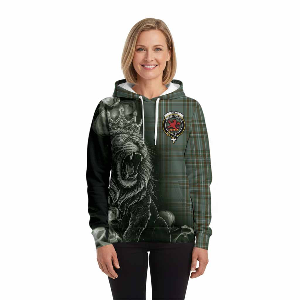 Kelly Tartan Hoodie Roaring Lion Heritage