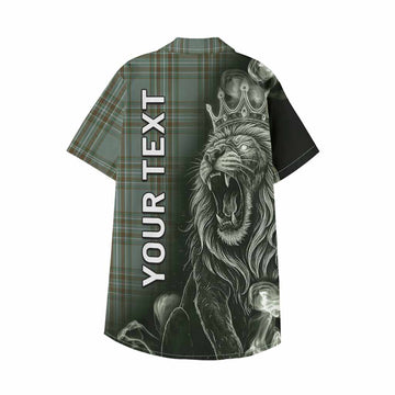 Kelly Tartan Kid Hawaiian Shirt Roaring Lion Heritage