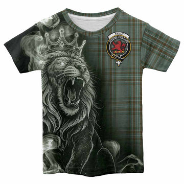 Kelly Tartan Kid T-shirt Roaring Lion Heritage