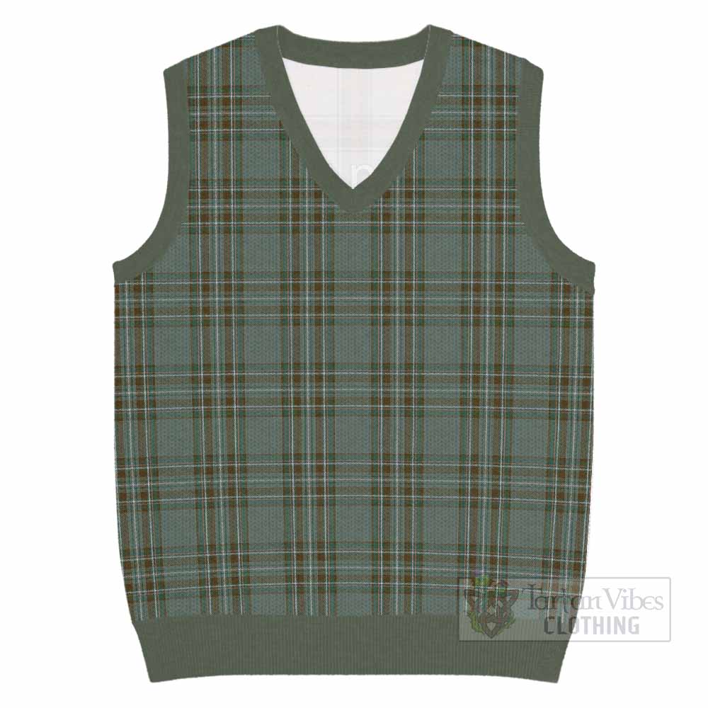 Kelly Tartan Knitted V-Neck Vest - Tartan Vibes Clothing