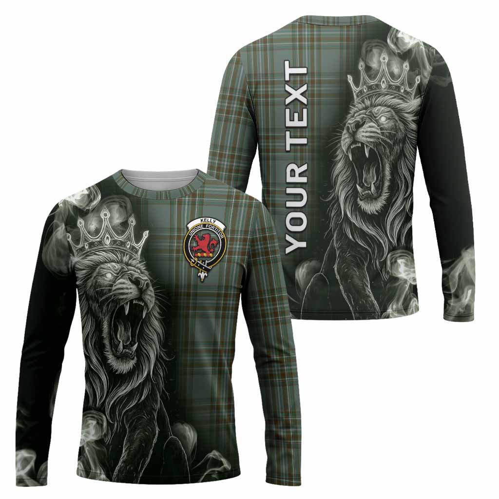 Kelly Tartan Long Sleeve T-Shirt Roaring Lion Heritage