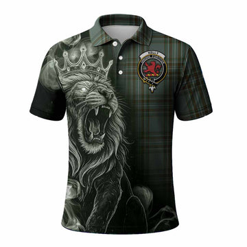 Kelly Tartan Polo Shirt Roaring Lion Heritage