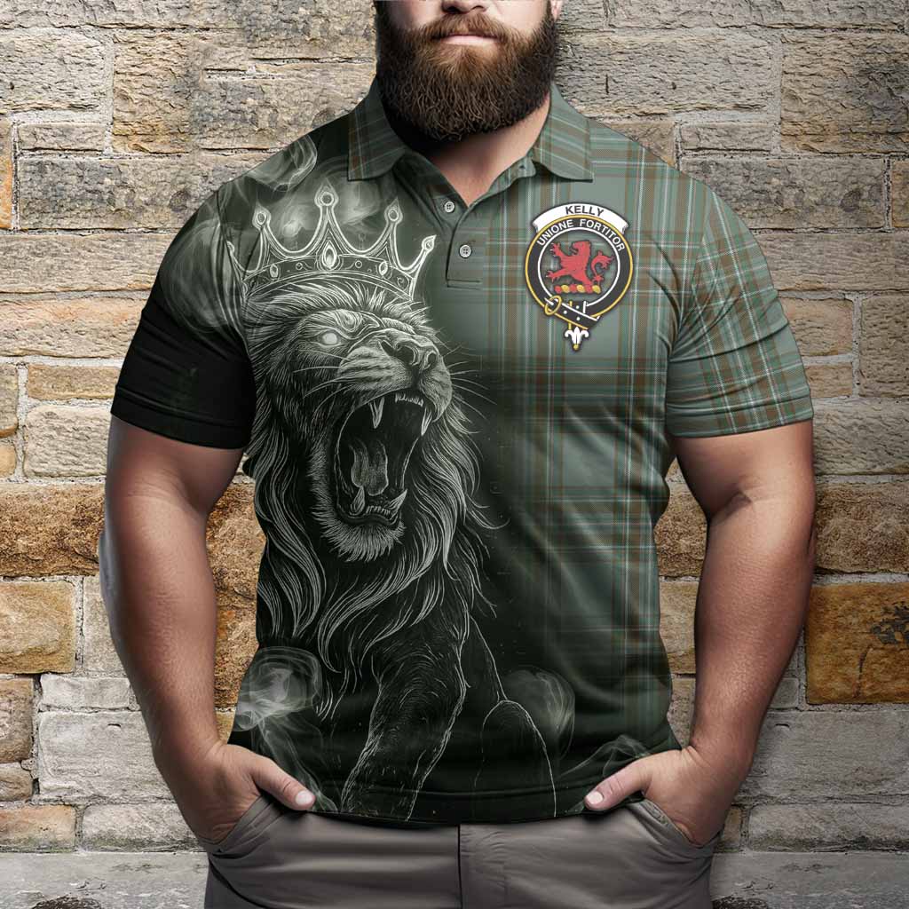 Kelly Tartan Polo Shirt Roaring Lion Heritage