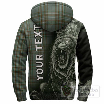 Kelly Tartan Sherpa Hoodie Roaring Lion Heritage