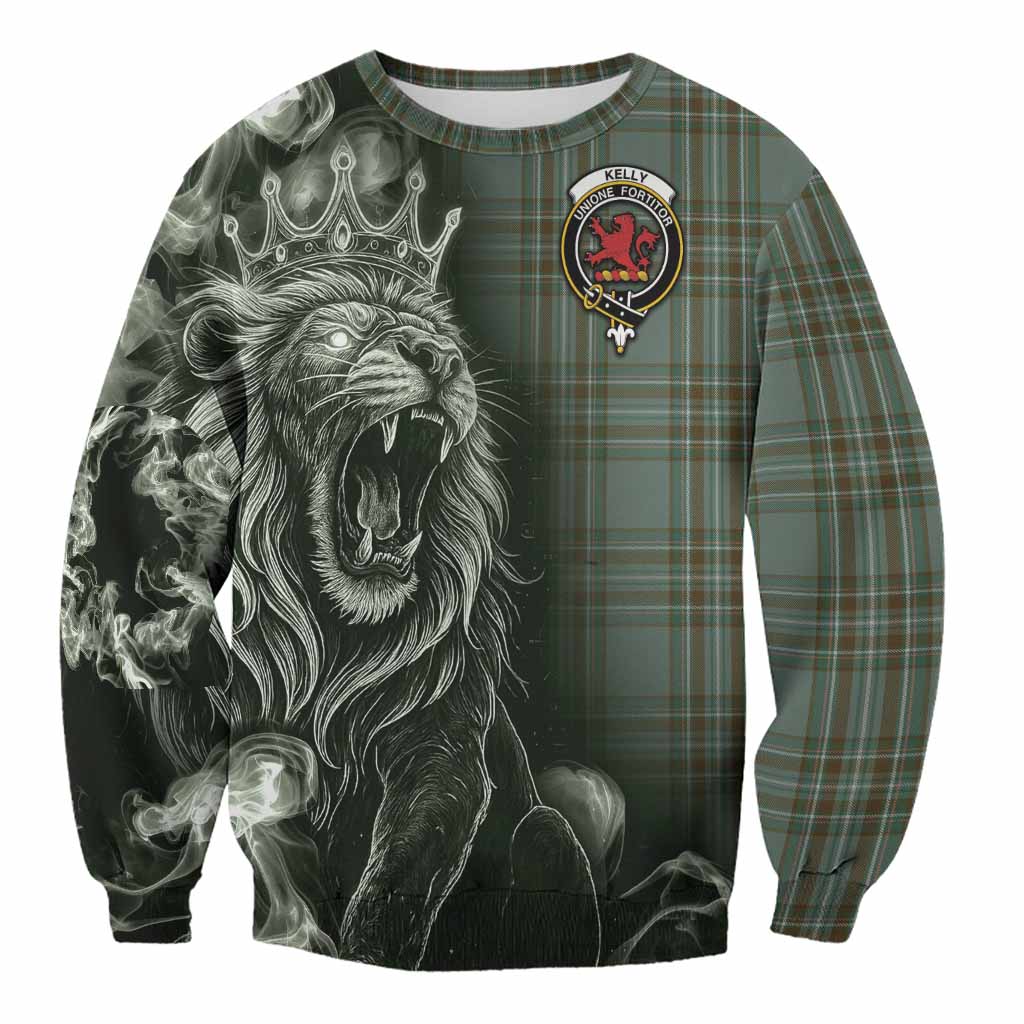 Kelly Tartan Sweatshirt Roaring Lion Heritage