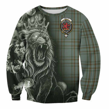 Kelly Tartan Sweatshirt Roaring Lion Heritage