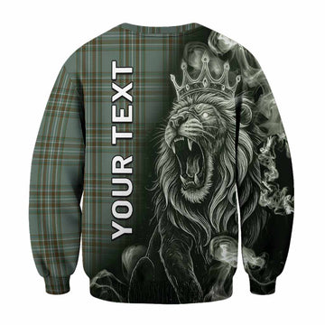 Kelly Tartan Sweatshirt Roaring Lion Heritage