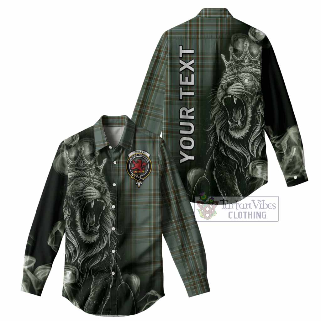 Kelly Tartan Women Casual Shirt Roaring Lion Heritage