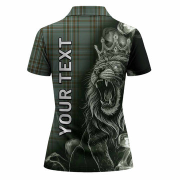Kelly Tartan Women Polo Shirt Roaring Lion Heritage
