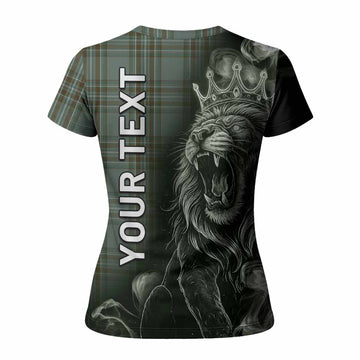 Kelly Tartan Women T shirt Roaring Lion Heritage