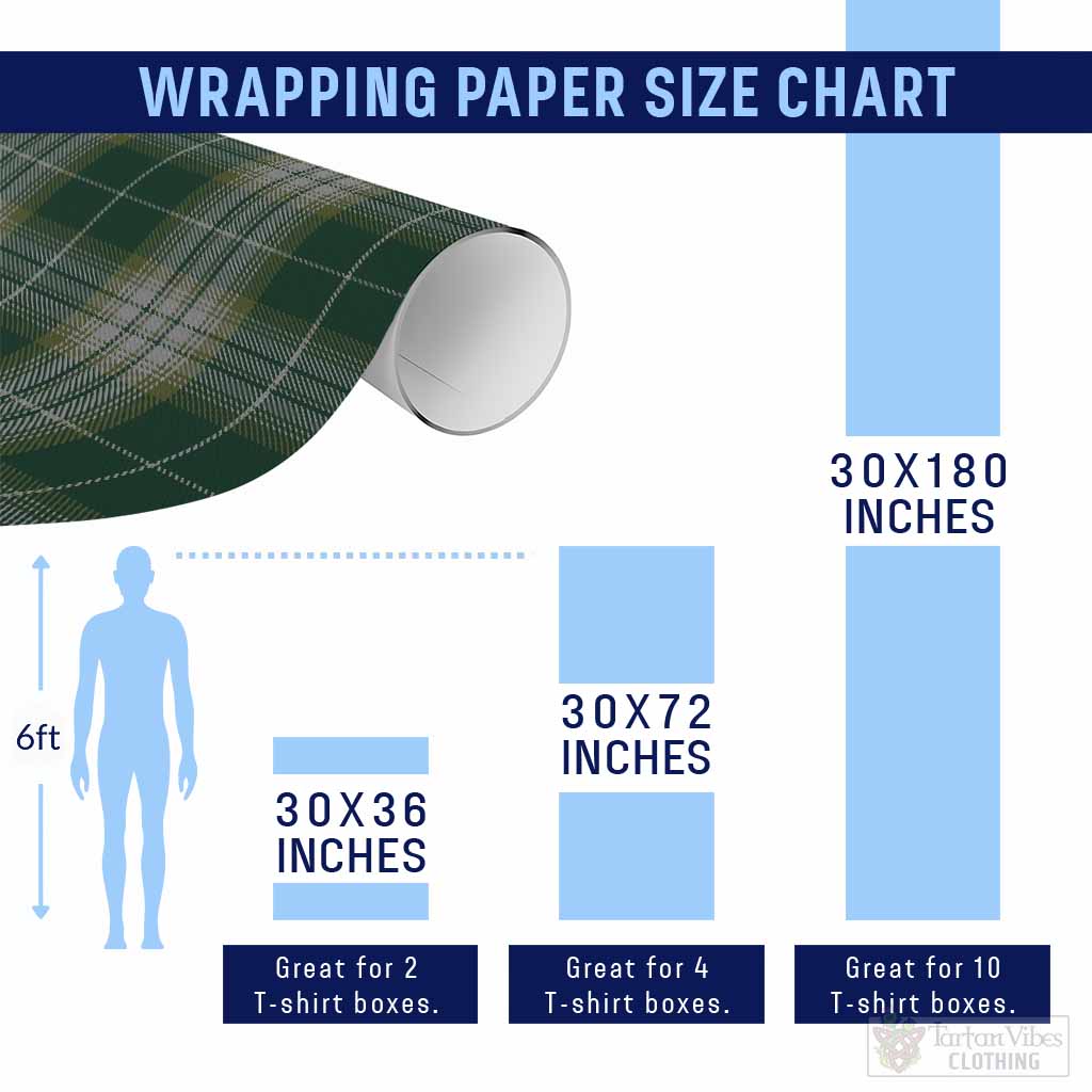 Kelso Classic Tartan Wrapping Paper, Classic Scottish Plaid Gift Wrap