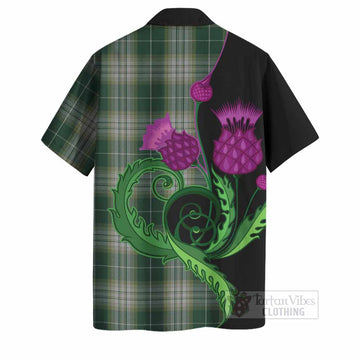 Kelso Tartan Hawaiian Shirt Traditional Scottish Thistle
