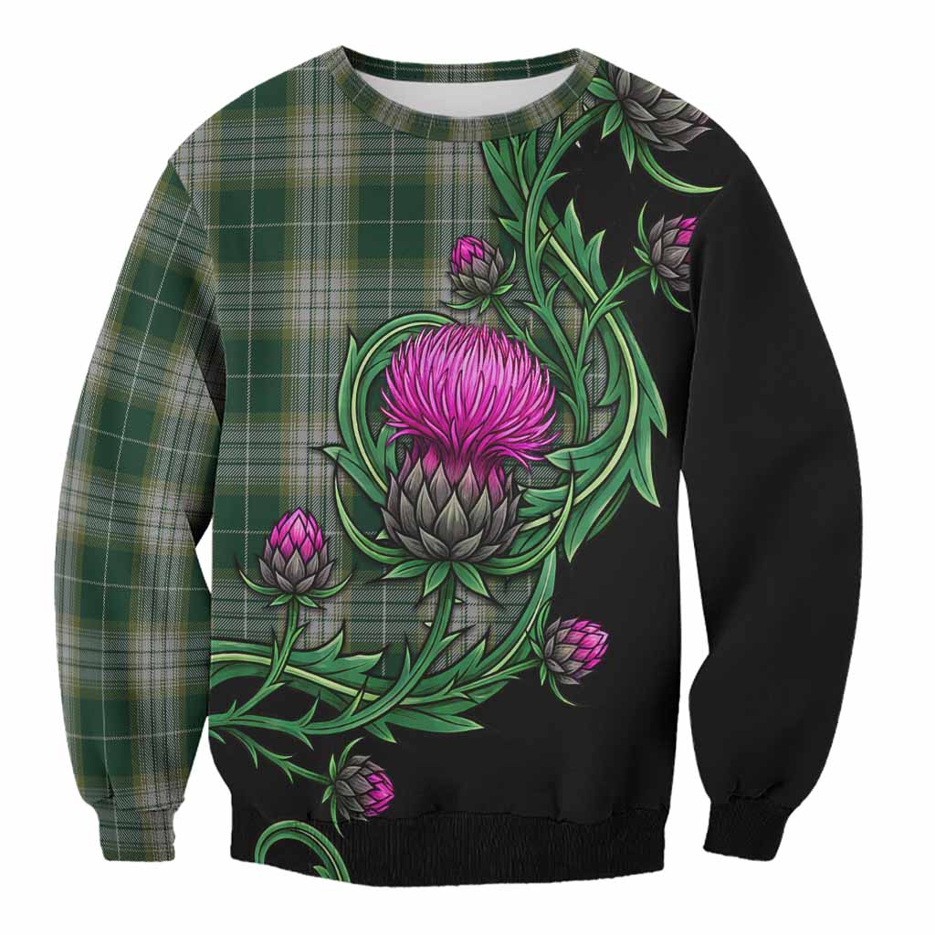 Kelso Tartan Sweatshirt Resilient Scottish Thistle Unisex - Tartan Vibes Clothing