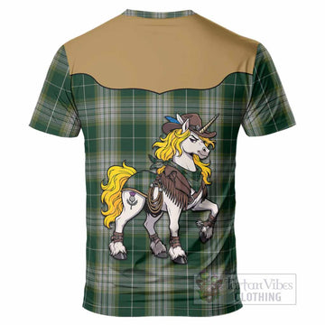 Kelso Tartan T-Shirt Rodeo Unicorn Retro Style