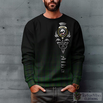 Kennedy Tartan Sweatshirt Featuring Alba Gu Brath Family Crest Celtic Inspired