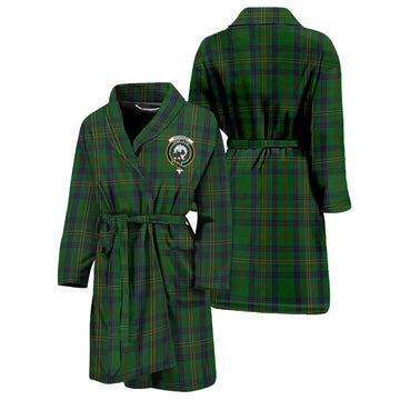 Kennedy Tartan Bathrobe with Family Crest