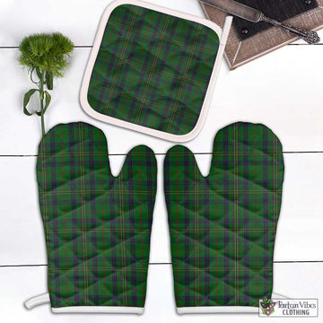 Kennedy Tartan Combo Oven Mitt & Pot-Holder Combo 1 Oven Mitt & 1 Pot-Holder White - Tartan Vibes Clothing