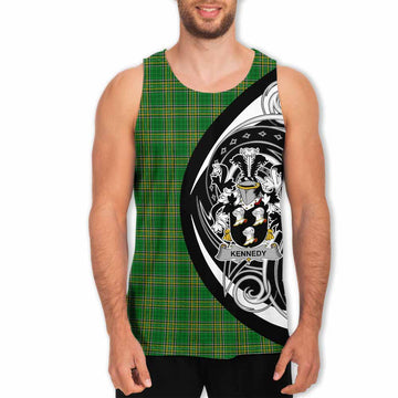 Kennedy Irish Clan Men's Tank Top Celtic Circle Style