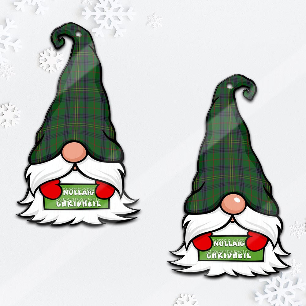 Kennedy Gnome Christmas Ornament with His Tartan Christmas Hat - Tartan Vibes Clothing