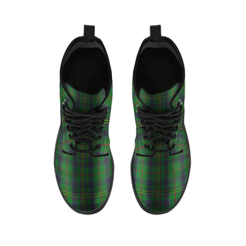 Kennedy Tartan Leather Boots