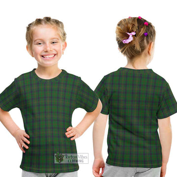 Kennedy Tartan Kid T-Shirt - Tartanvibesclothing Shop
