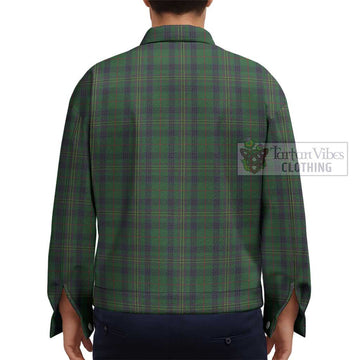 Kennedy Tartan Unisex Lapel Cotton Jacket
