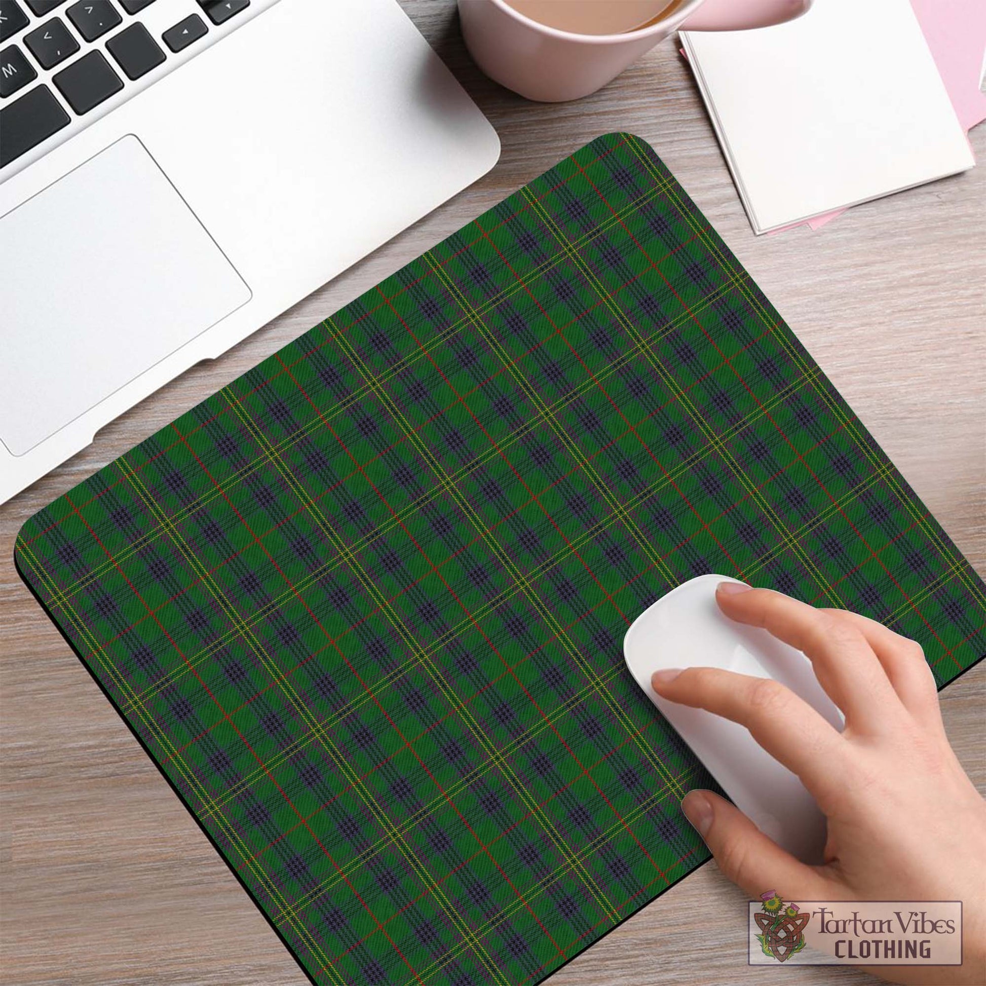 Tartan Vibes Clothing Kennedy Tartan Mouse Pad
