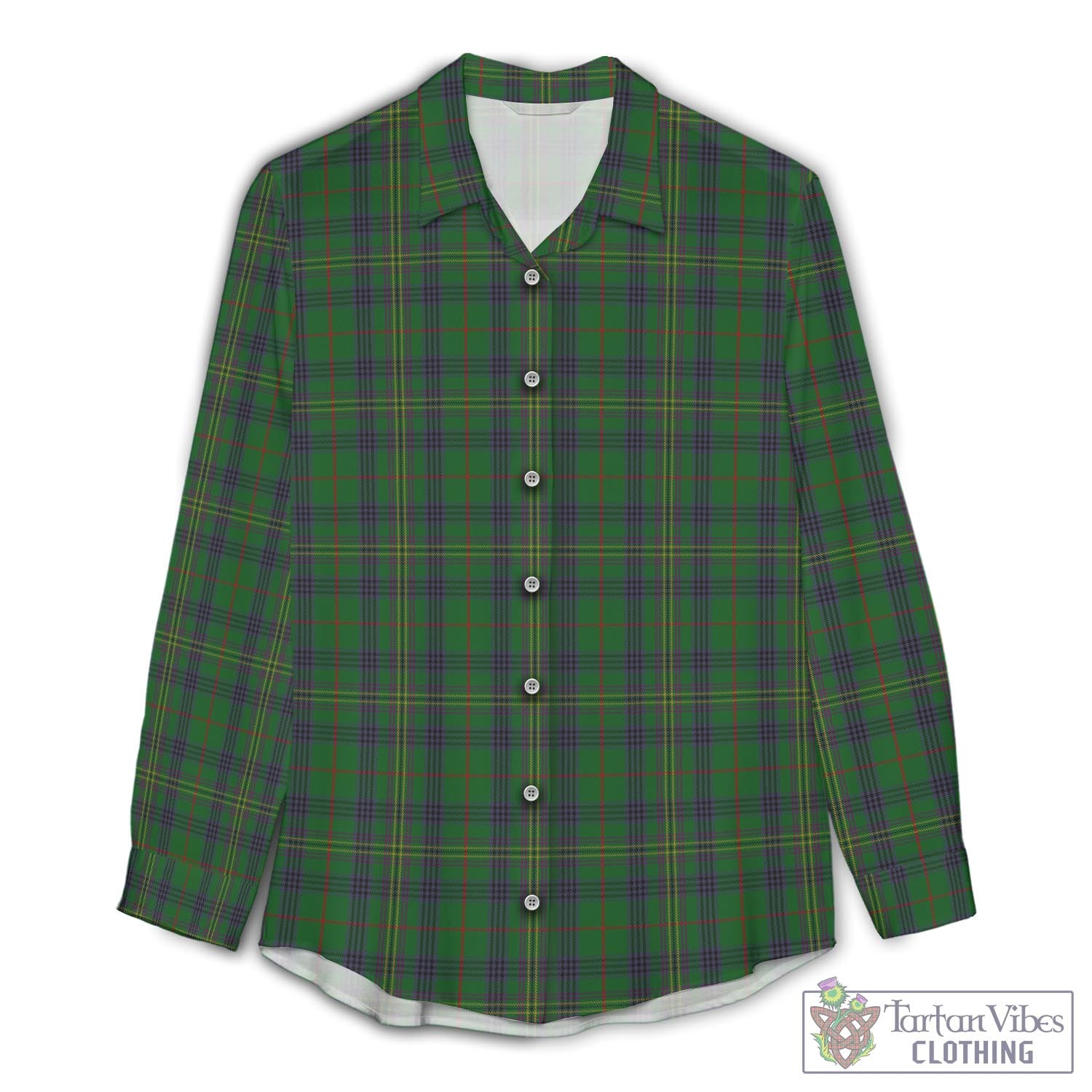 Kennedy Tartan Womens Casual Shirt
