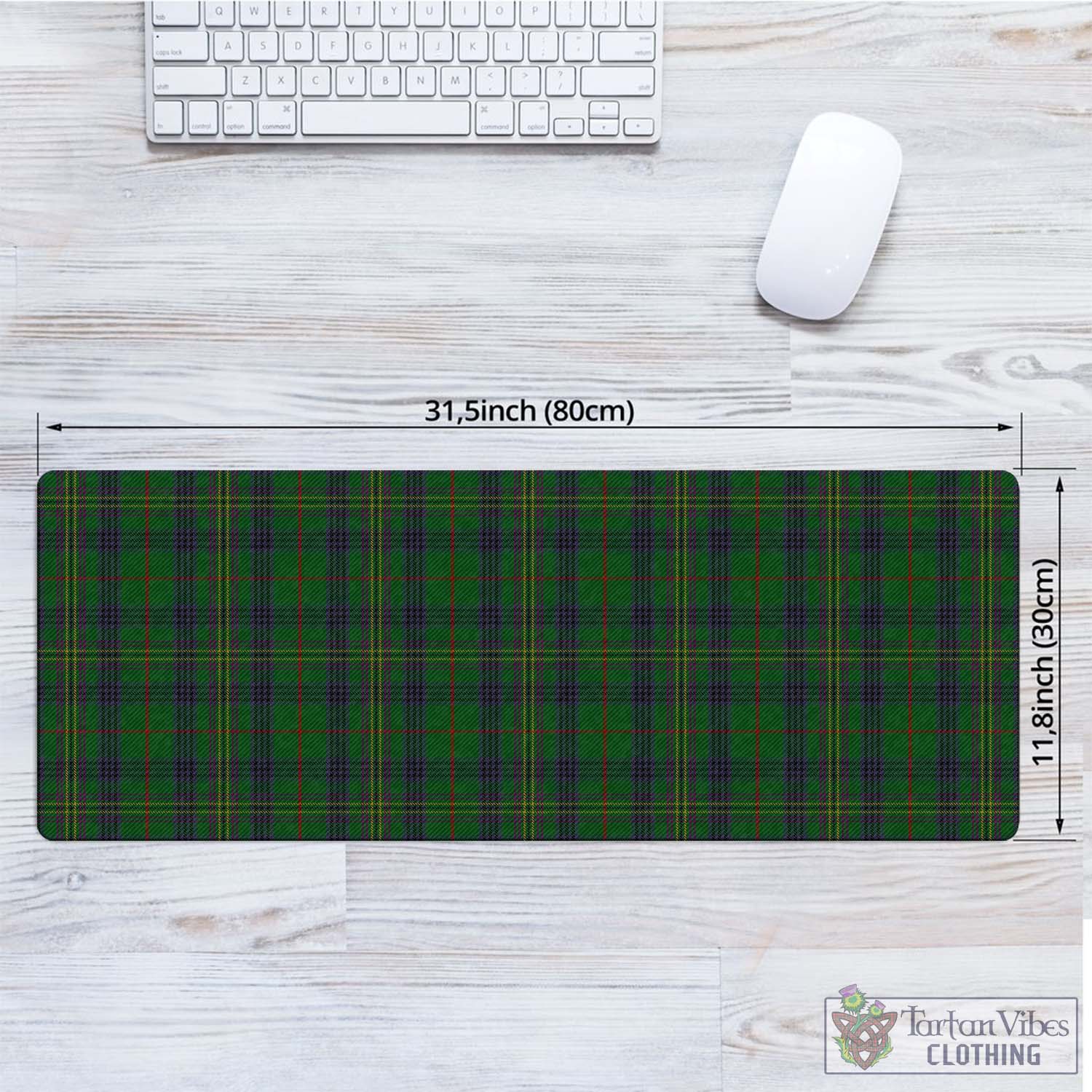 Tartan Vibes Clothing Kennedy Tartan Mouse Pad