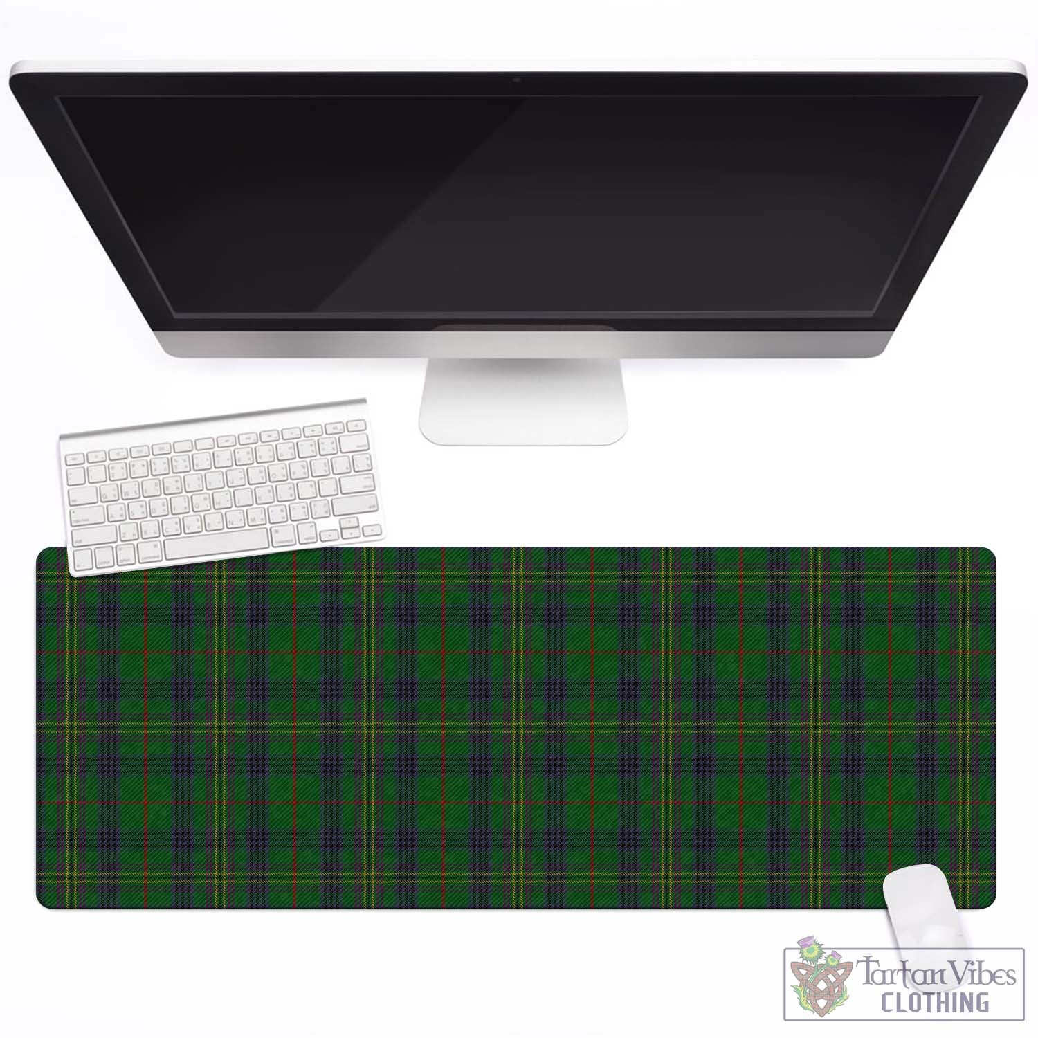 Tartan Vibes Clothing Kennedy Tartan Mouse Pad