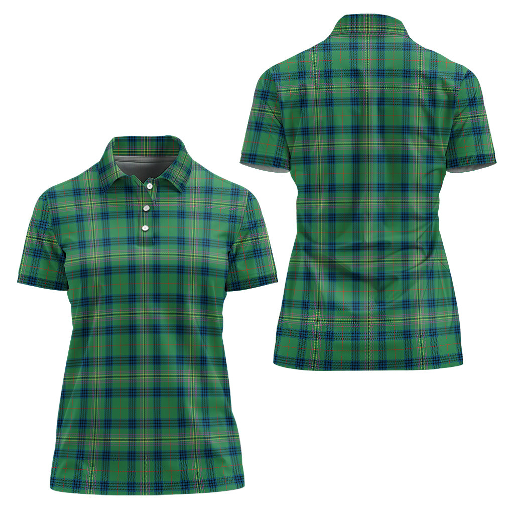 kennedy-ancient-tartan-polo-shirt-for-women