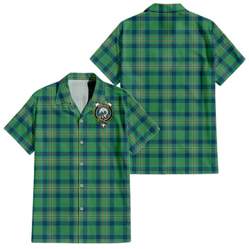 kennedy-ancient-tartan-short-sleeve-button-down-shirt-with-family-crest